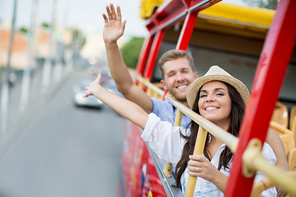Hop on hop off bus tour