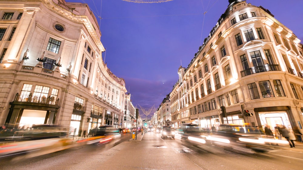 Shop at the iconic Oxford Street